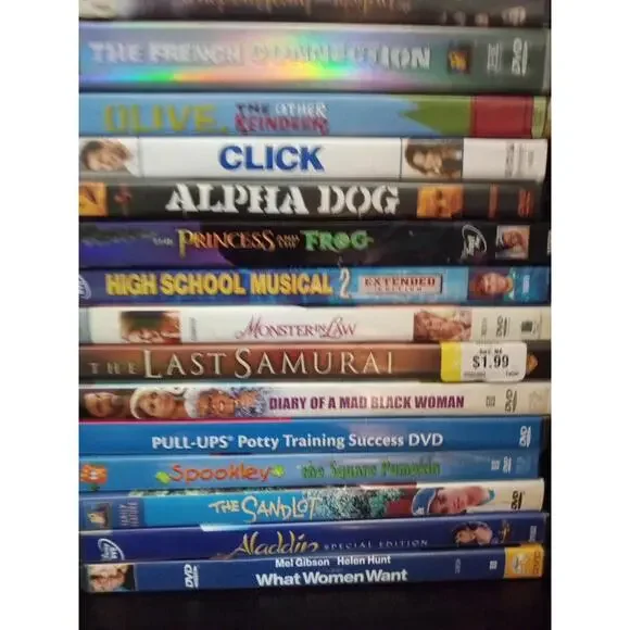 Lot Of 40 Used Action Comedy Suspense Thriller Movies DVD Estate Sale ~ Trl4#6